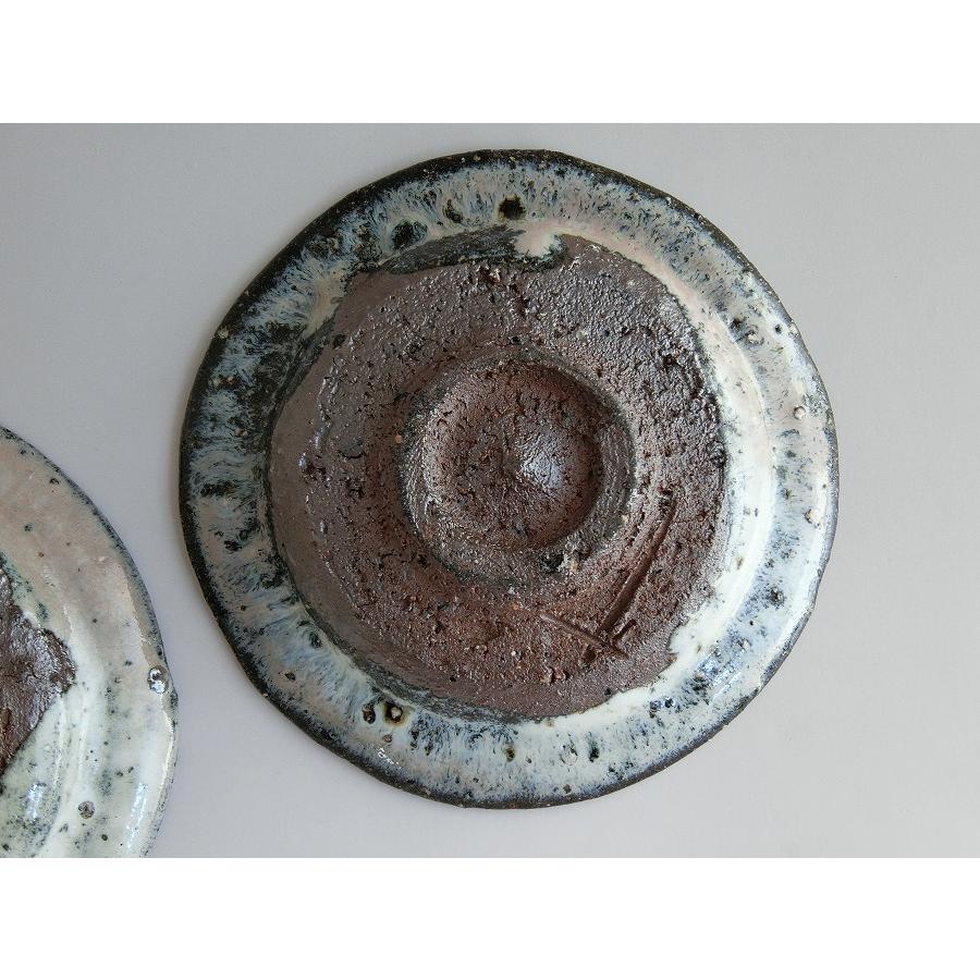 【唐津焼中川自然坊窯】中川恭平作　斑唐津銘々皿　二客 |  | 04