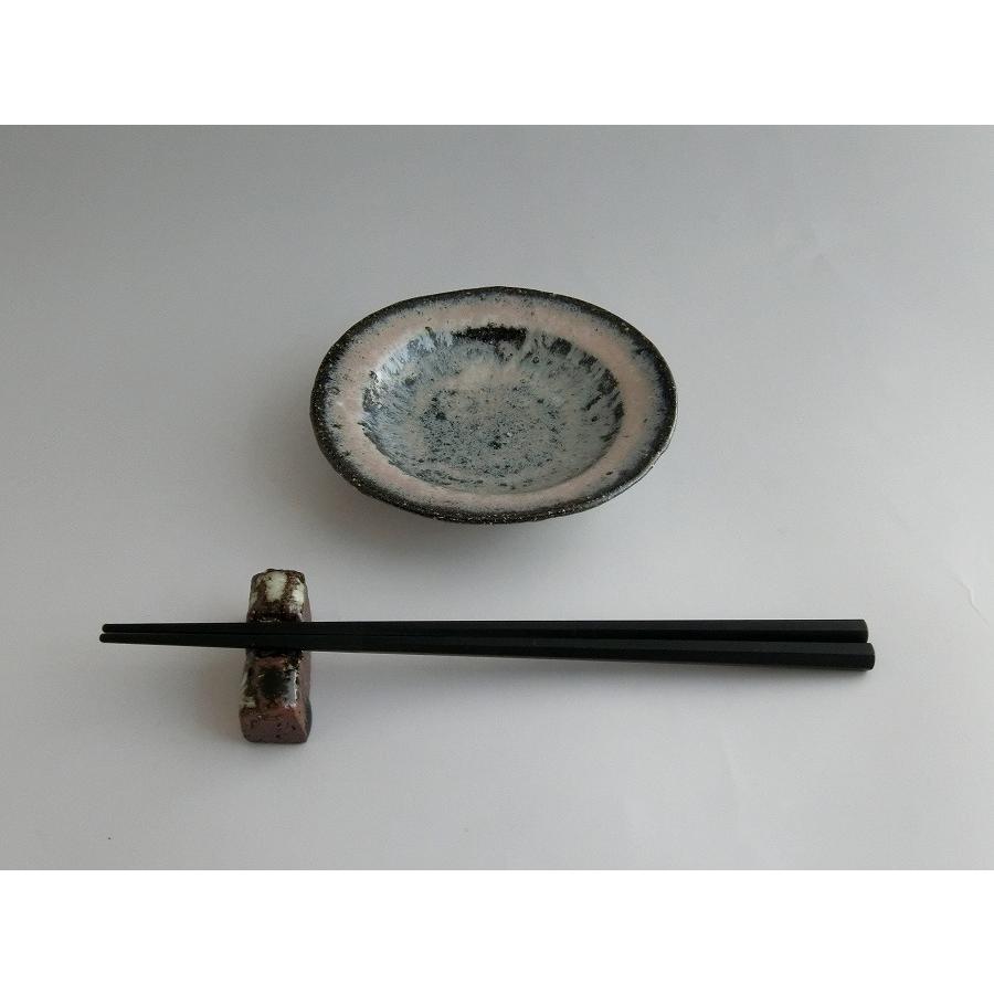 【唐津焼中川自然坊窯】中川恭平作　斑唐津銘々皿　二客 |  | 06