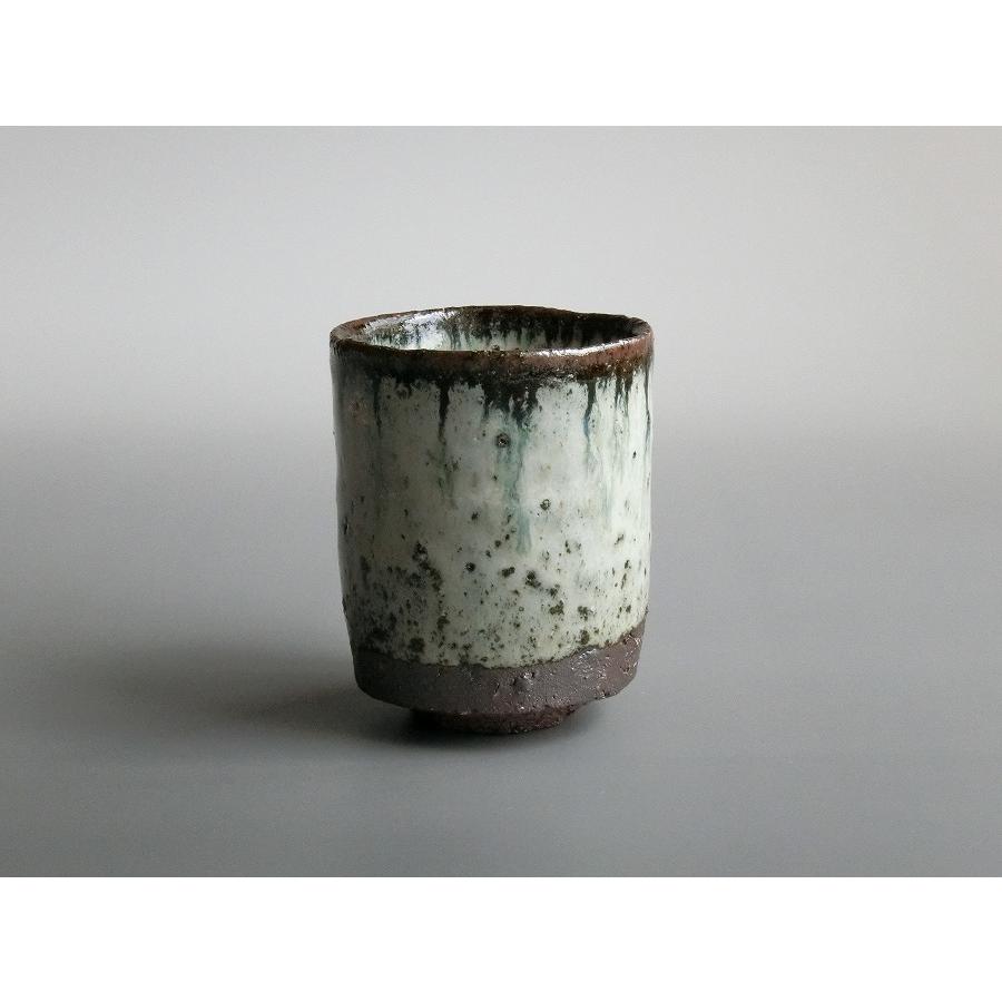 【唐津焼中川自然坊窯】中川恭平作 朝鮮唐津筒湯呑（紙箱入） |  | 02