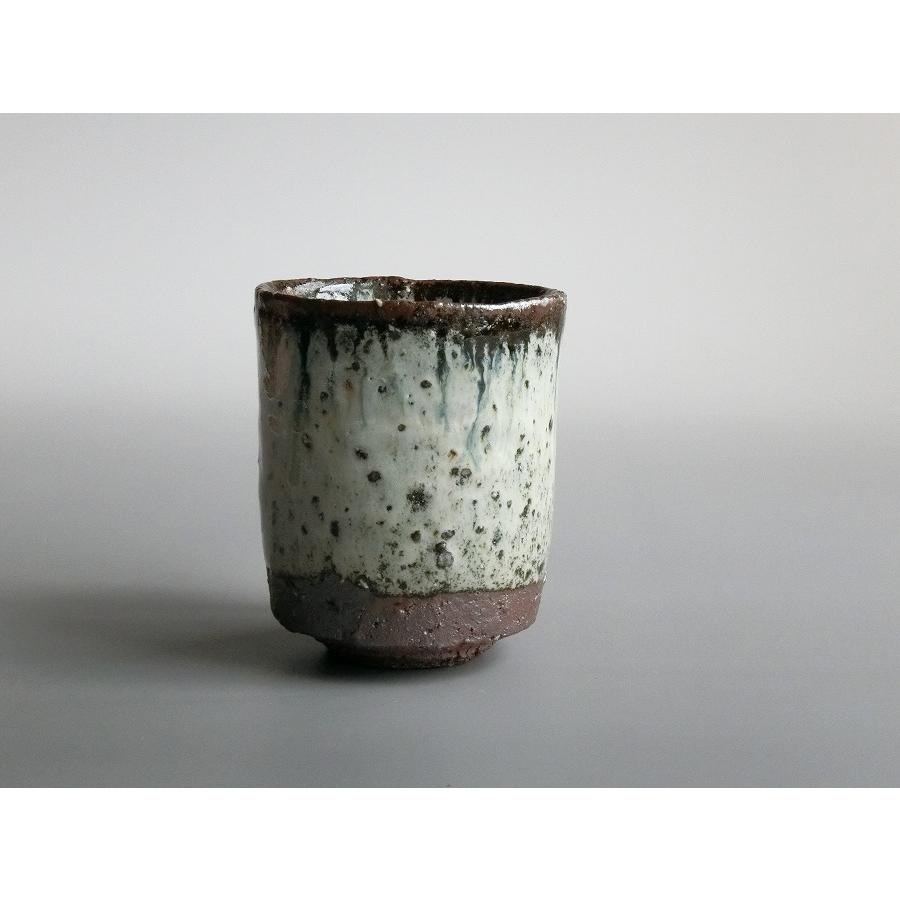 【唐津焼中川自然坊窯】中川恭平作 朝鮮唐津筒湯呑（紙箱入） |  | 03