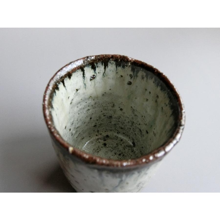 【唐津焼中川自然坊窯】中川恭平作 朝鮮唐津筒湯呑（紙箱入） |  | 06