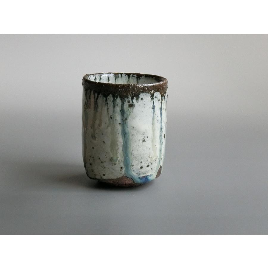 【唐津焼中川自然坊窯】中川恭平作 朝鮮唐津筒湯呑（紙箱入） |  | 02