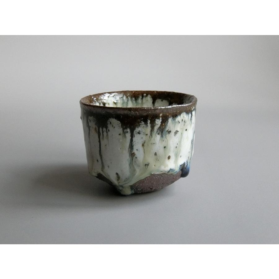 【唐津焼中川自然坊窯】中川恭平作 朝鮮唐津ぐい呑（箱付） |  | 01