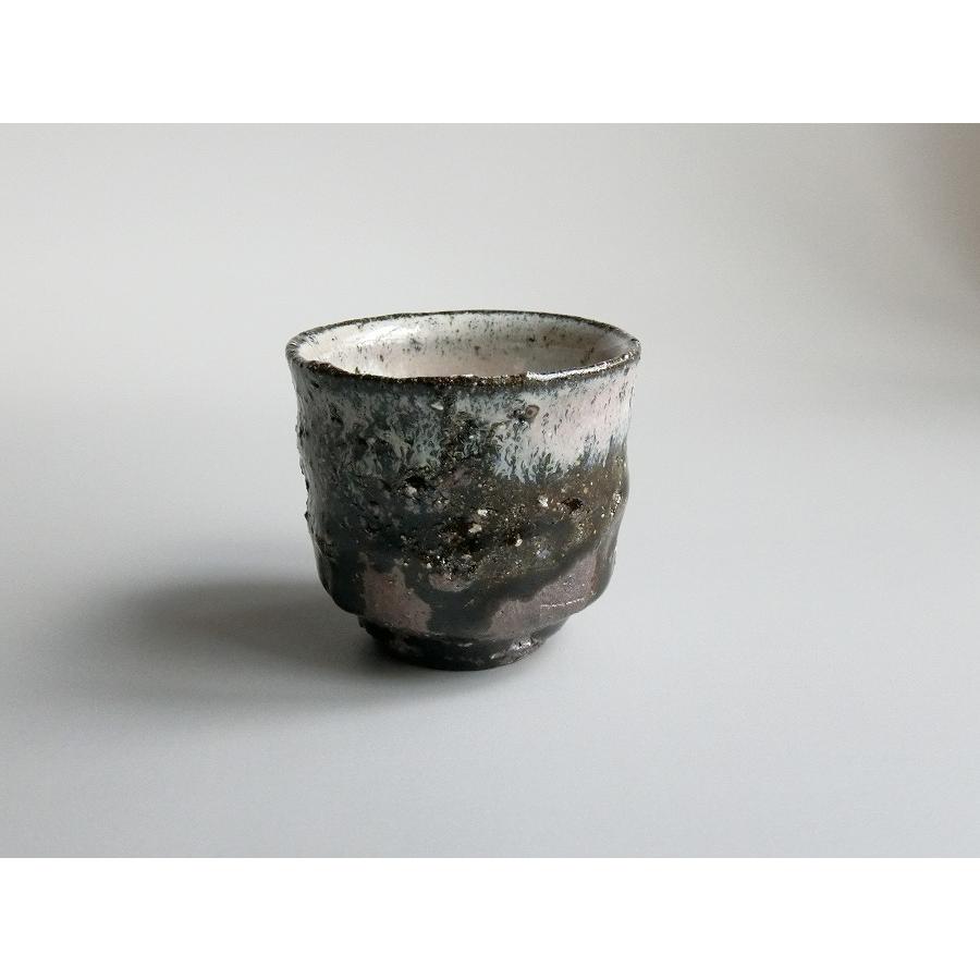 【唐津焼中川自然坊窯】中川恭平作 朝鮮唐津ぐい呑（箱付） |  | 02