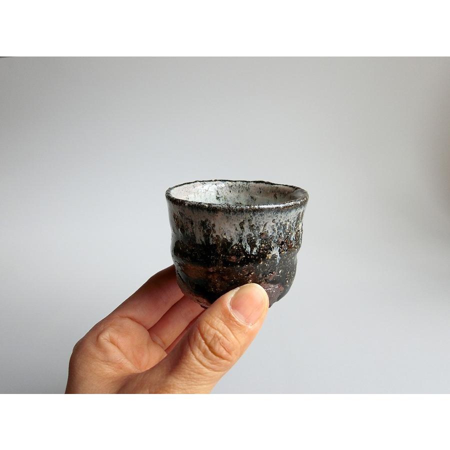 【唐津焼中川自然坊窯】中川恭平作 朝鮮唐津ぐい呑（箱付） |  | 07