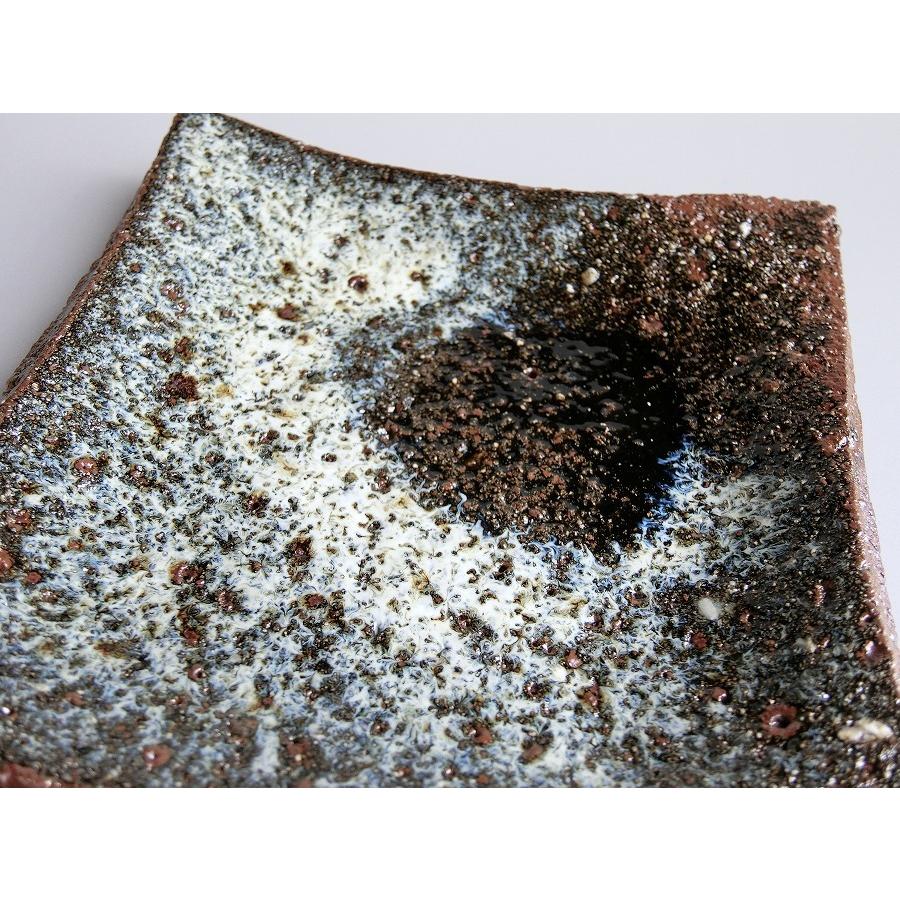 【唐津焼中川自然坊窯】中川恭平作 朝鮮唐津角皿（小） |  | 04