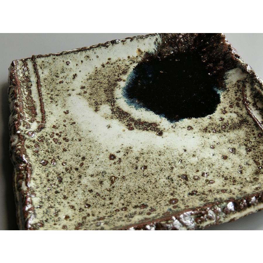 【唐津焼中川自然坊窯】中川恭平作 朝鮮唐津角皿（大） |  | 02