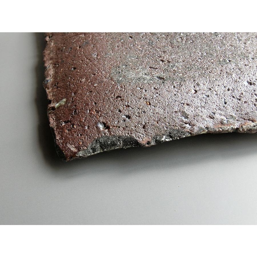 【唐津焼中川自然坊窯】中川恭平作 朝鮮唐津角皿（大） |  | 04