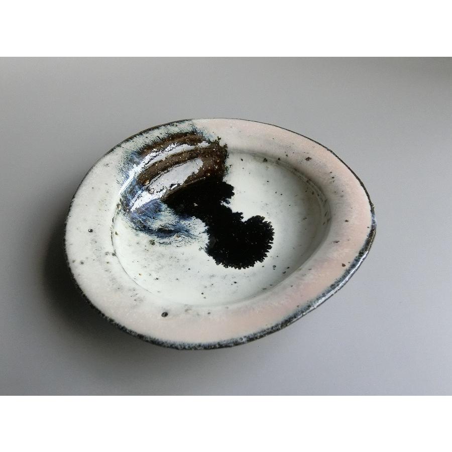 【唐津焼中川自然坊窯】中川恭平作 朝鮮唐津楕円向付 | 