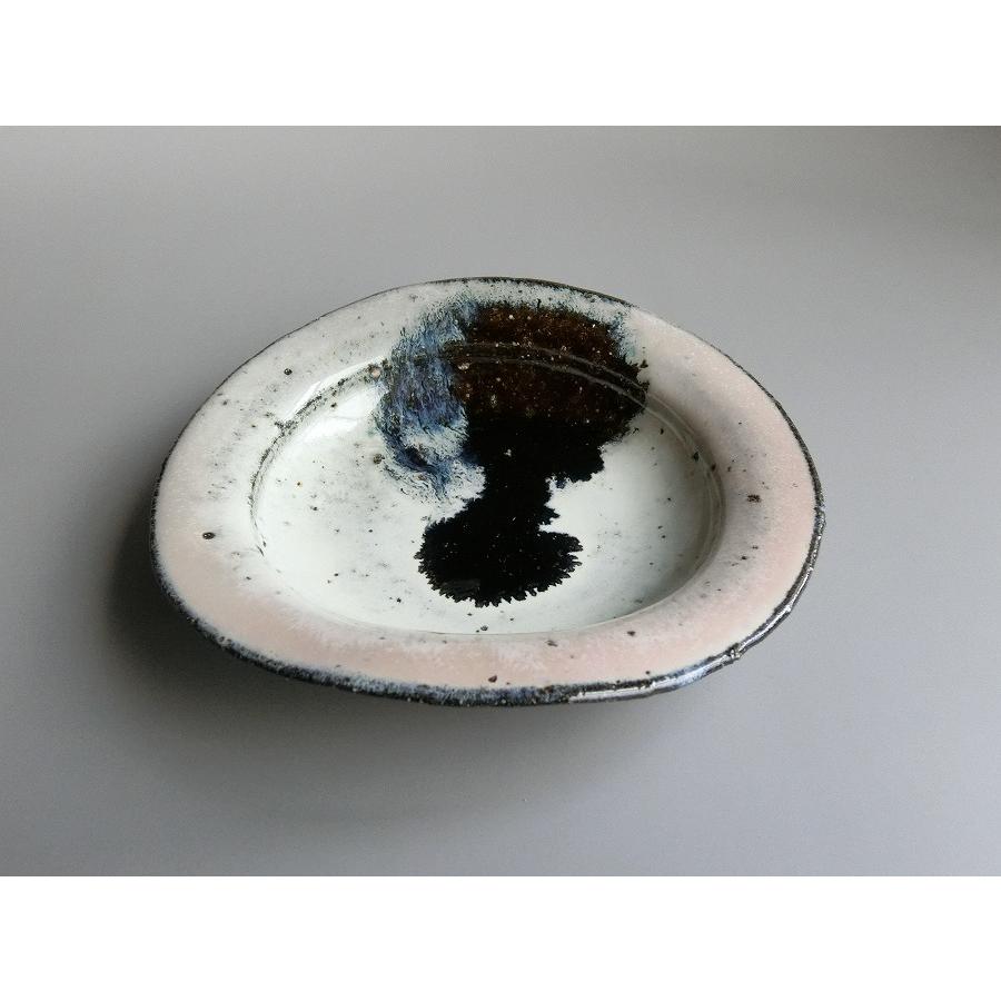 【唐津焼中川自然坊窯】中川恭平作 朝鮮唐津楕円向付 |  | 01