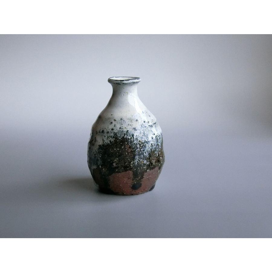 【唐津焼中川自然坊窯】中川恭平作 朝鮮唐津徳利（箱付） |  | 01