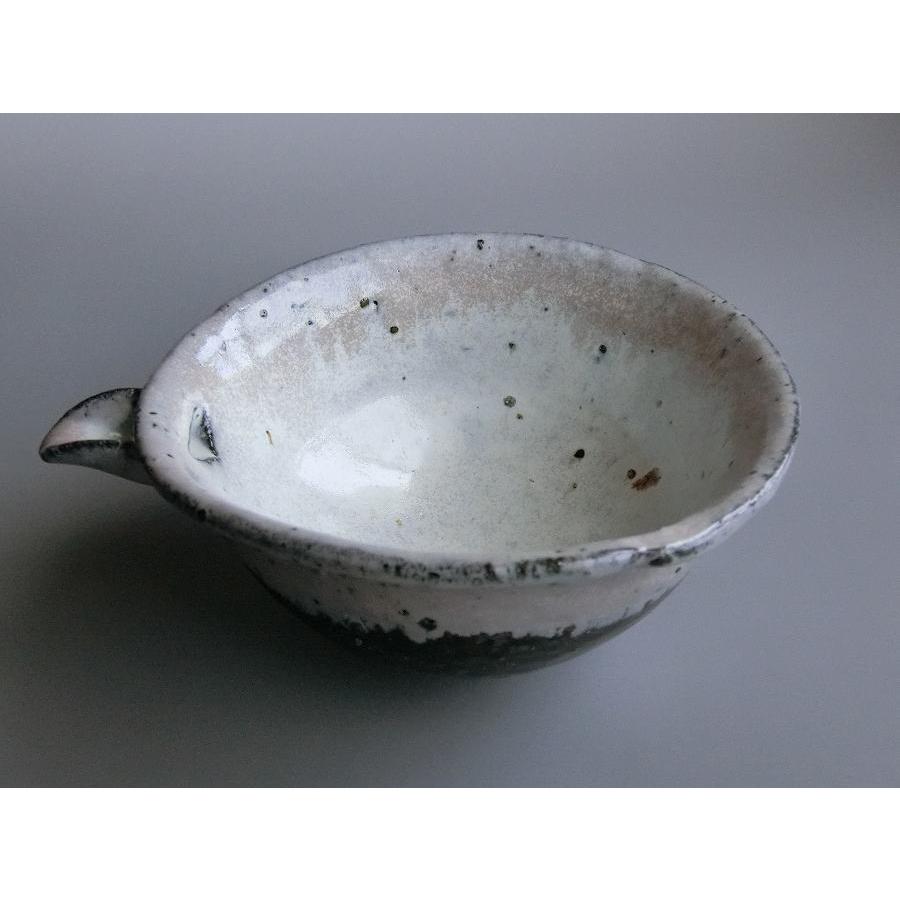 【唐津焼中川自然坊窯】中川恭平作 朝鮮唐津片口注器（箱付） |  | 05