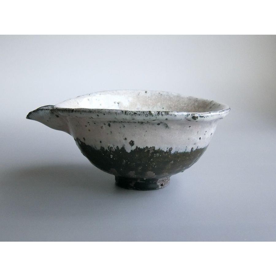 【唐津焼中川自然坊窯】中川恭平作 朝鮮唐津片口注器（箱付） |  | 06