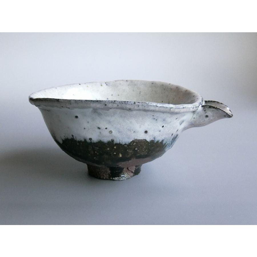 【唐津焼中川自然坊窯】中川恭平作 朝鮮唐津片口注器（箱付） |  | 07