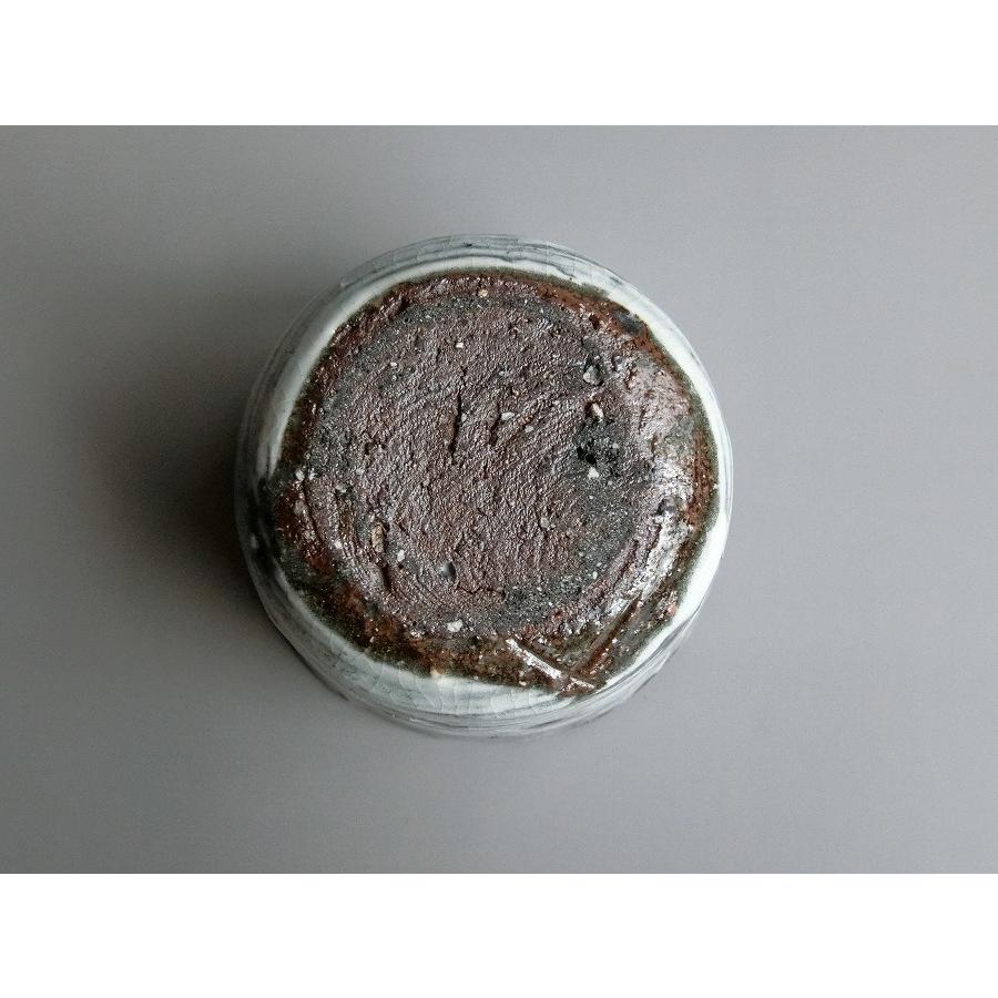 【唐津焼中川自然坊窯】中川恭平作 刷毛目唐津焼酎杯　桐箱付 |  | 05