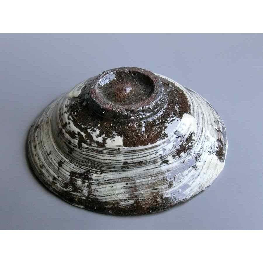 【唐津焼中川自然坊窯】中川恭平作 刷毛目唐津六寸皿 |  | 04