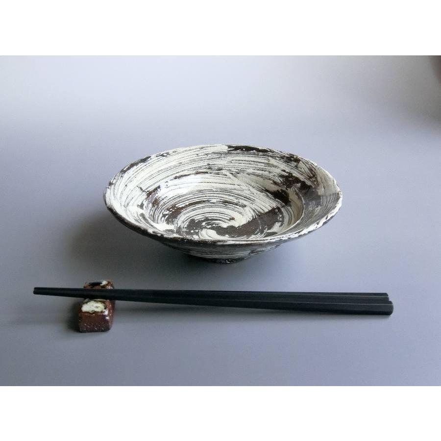 【唐津焼中川自然坊窯】中川恭平作 刷毛目唐津六寸皿 |  | 06