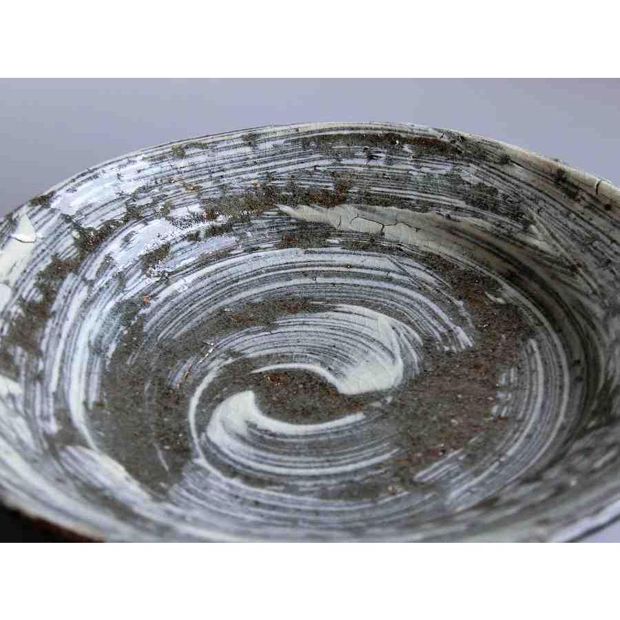 【唐津焼中川自然坊窯】中川恭平作 刷毛目唐津六寸皿 |  | 02