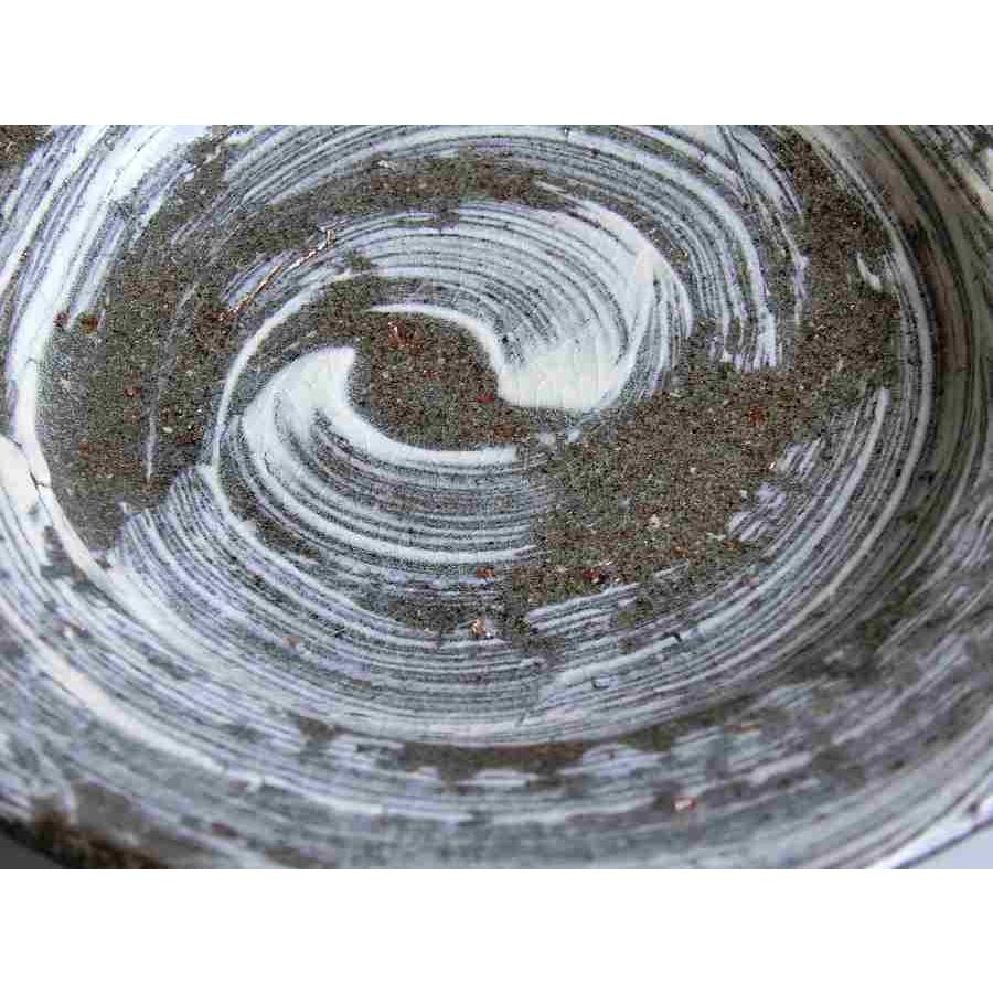 【唐津焼中川自然坊窯】中川恭平作 刷毛目唐津六寸皿 |  | 03