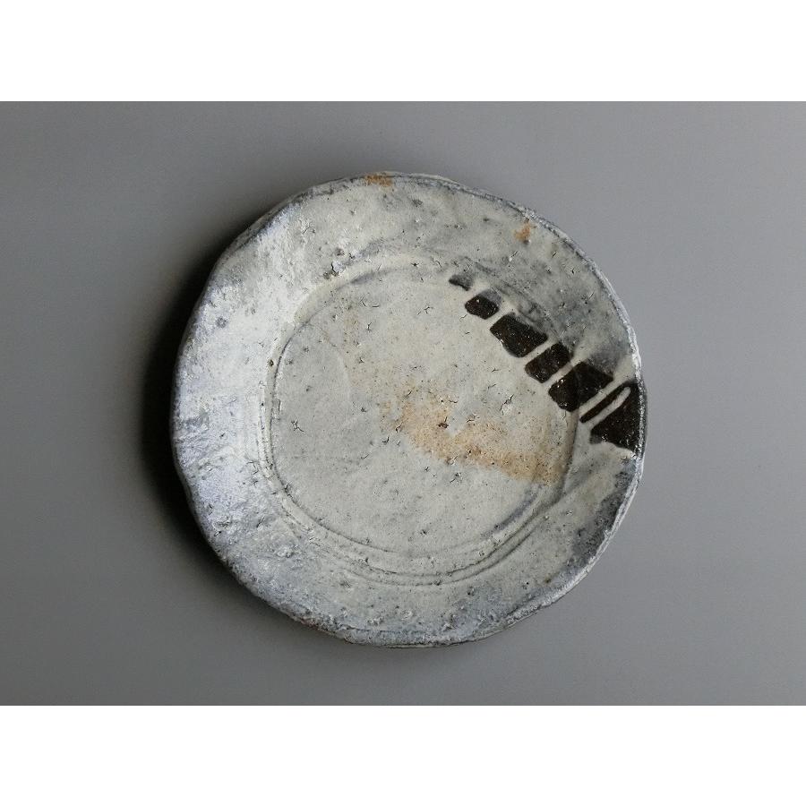 【唐津焼中川自然坊窯】中川恭平作 粉引唐津手捻皿 | 