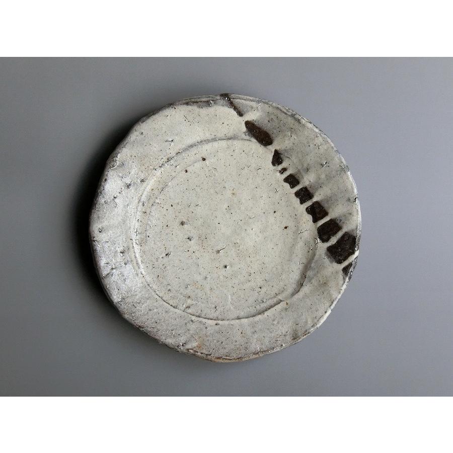 【唐津焼中川自然坊窯】中川恭平作 粉引唐津手捻皿 | 