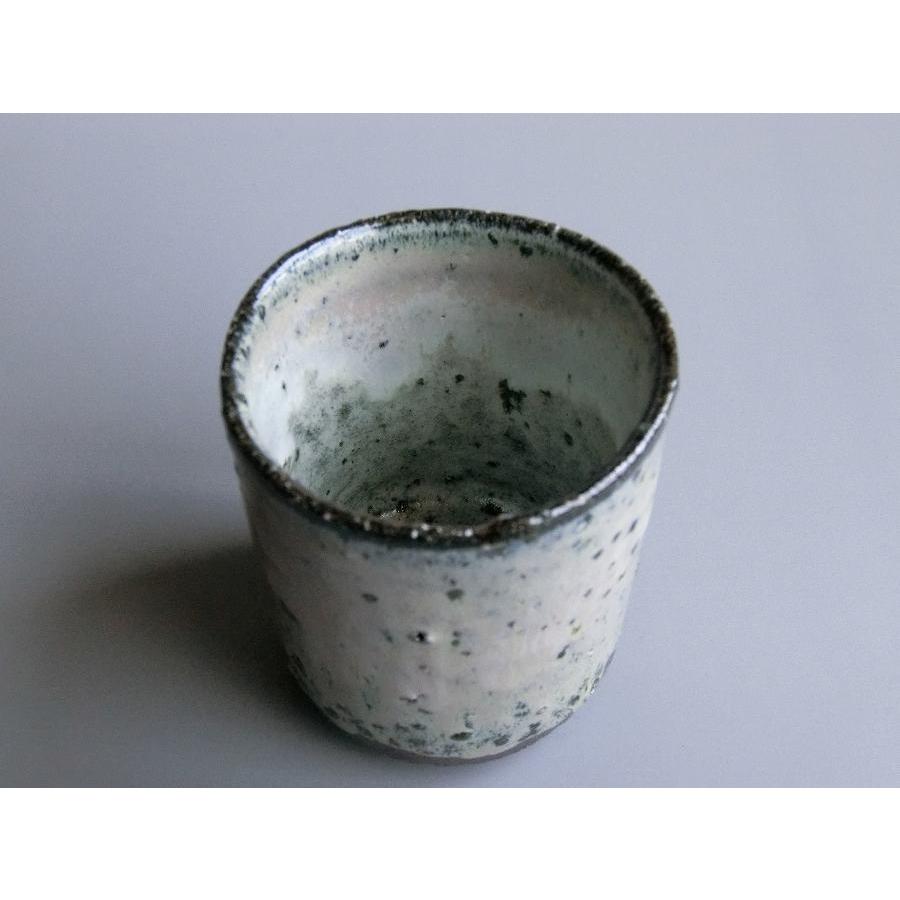 【唐津焼中川自然坊窯】中川恭平作 斑唐津筒湯呑（紙箱入） |  | 05