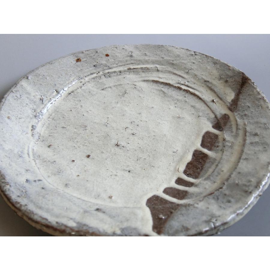 【唐津焼中川自然坊窯】中川恭平作 粉引唐津手捻皿 | 