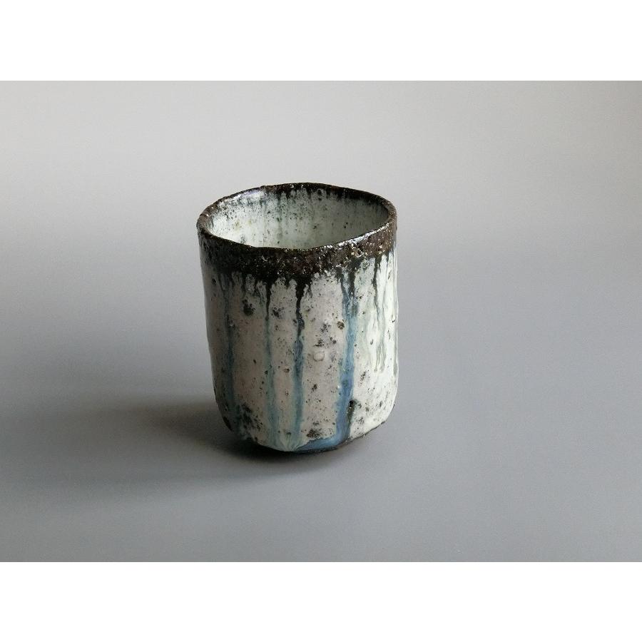 【唐津焼中川自然坊窯】中川恭平作 朝鮮唐津筒湯呑（紙箱入） |  | 03