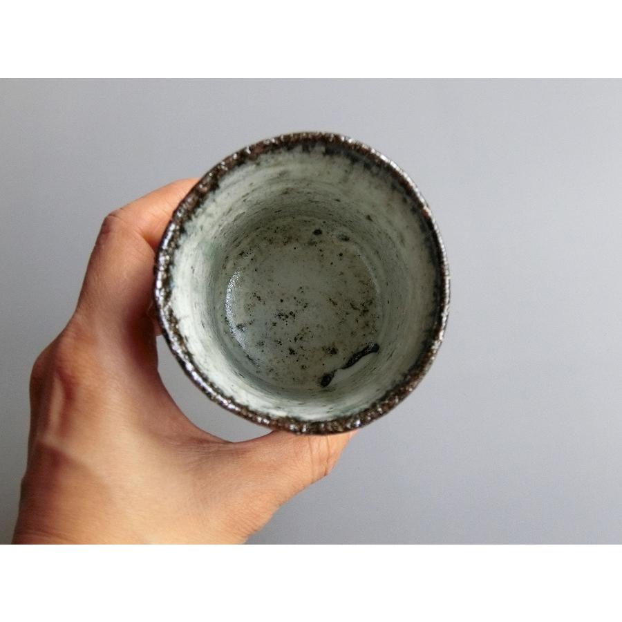 【唐津焼中川自然坊窯】中川恭平作 朝鮮唐津筒湯呑（紙箱入） |  | 04