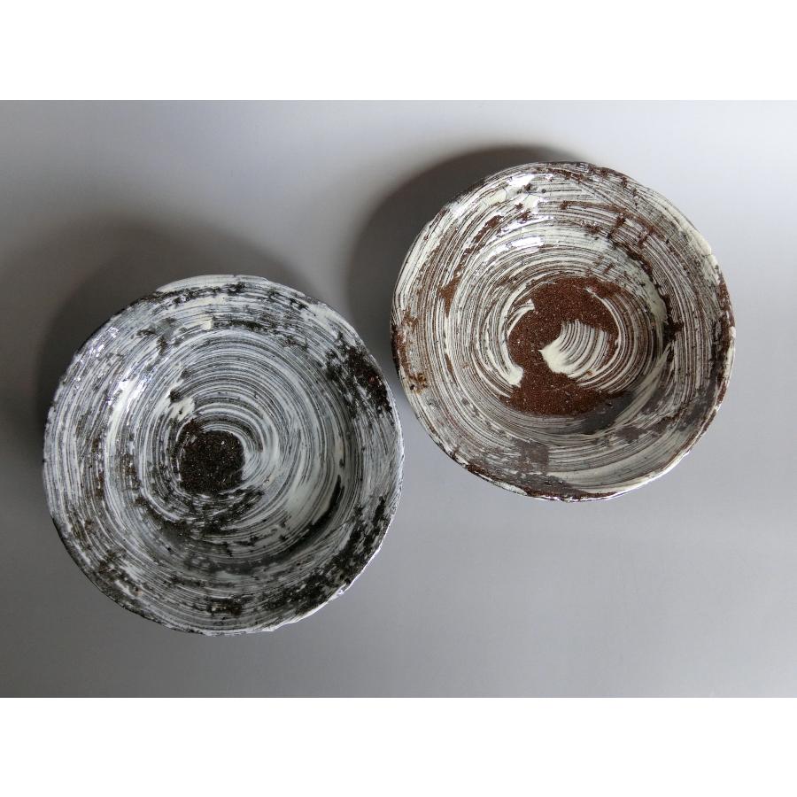 【唐津焼中川自然坊窯】中川恭平作　刷毛目唐津六寸皿 二客 | 