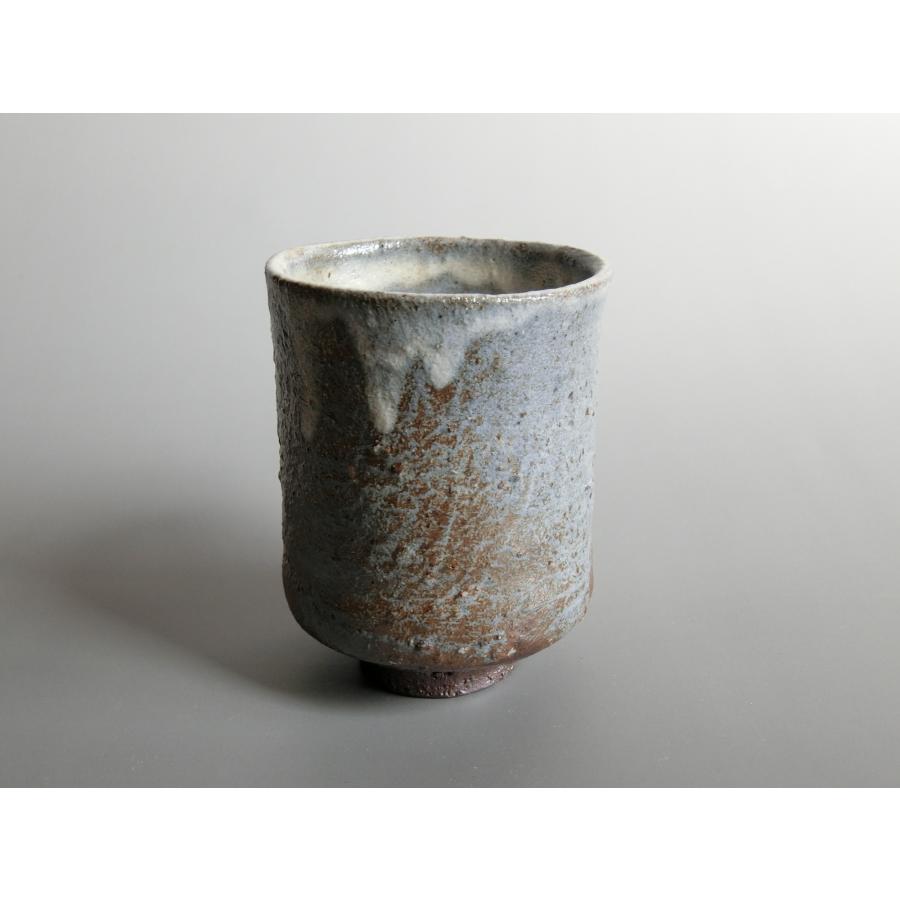 【唐津焼中川自然坊窯】中川恭平作 粉引唐津筒湯呑 | 
