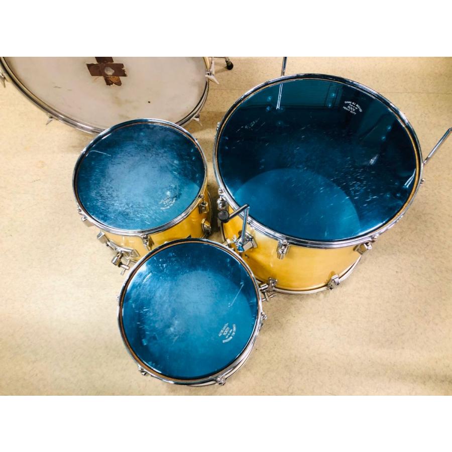 50%OFF!】【50%OFF!】中古 Pearl President ドラム4点セット (u75611