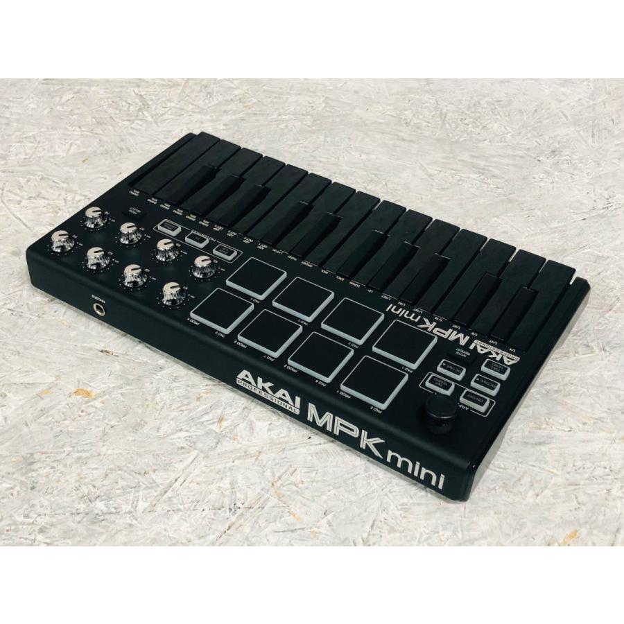 AKAI MPK mini 特別版ブラック Akai Professional MPK Mini MK III Limited Edition Black 25