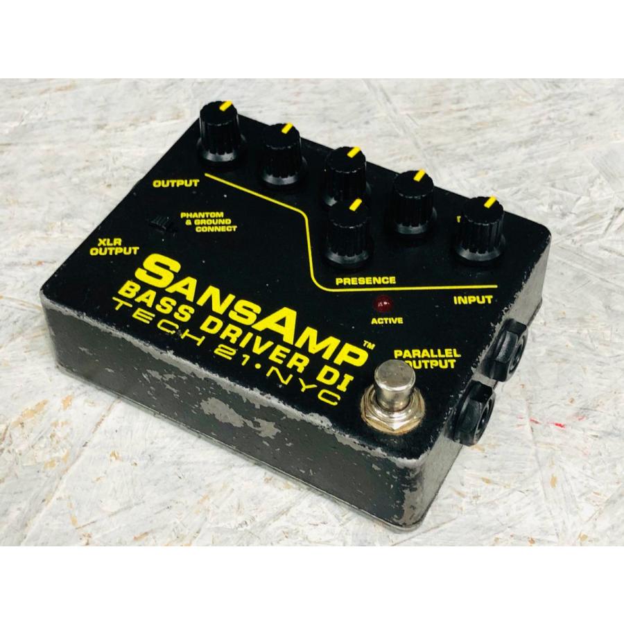 中古 Tech21 SANSAMP BASS DRIVER DI 初期型 (u80427