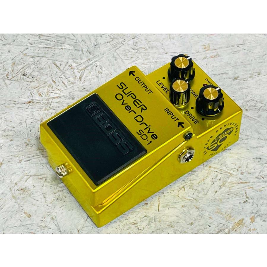 中古 BOSS SD-1 B50A 50th Anniversary Pedals (u81174