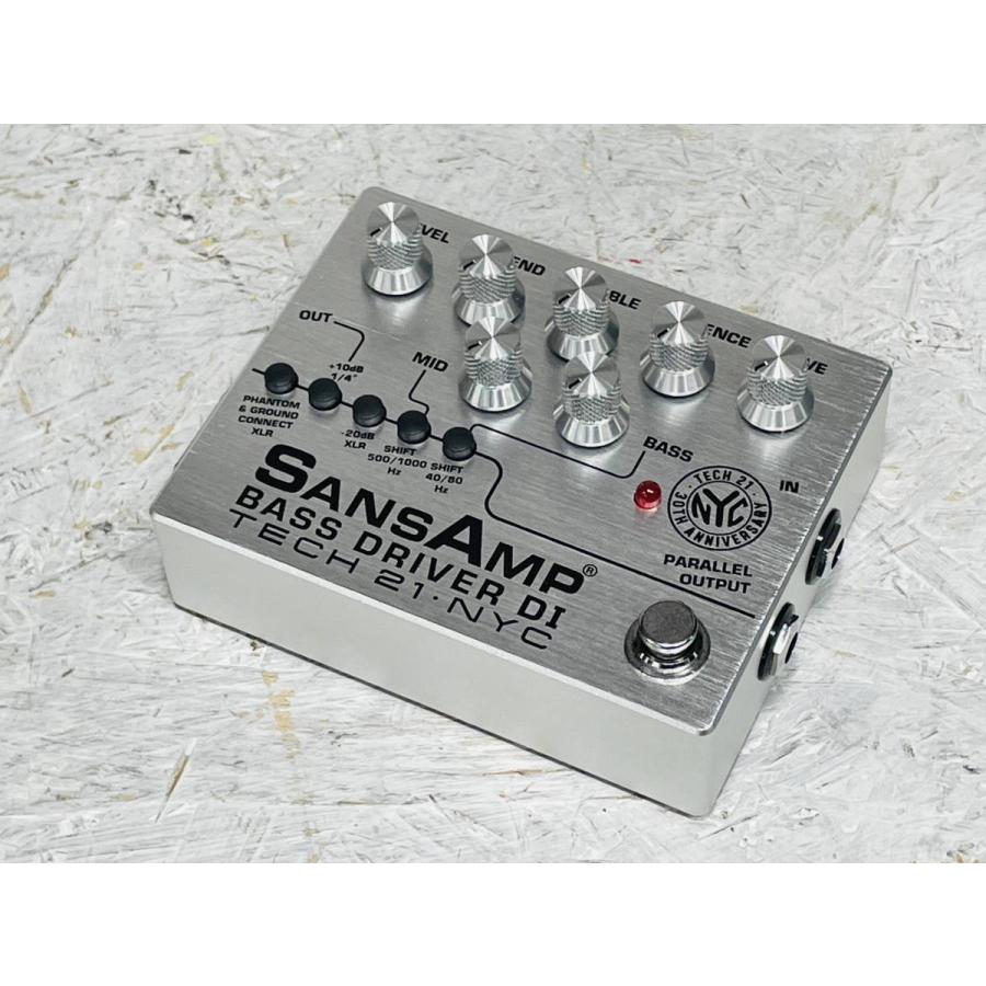 中古 Tech21 SANSAMP BASS DRIVER DI V2 30th Anniversary Model