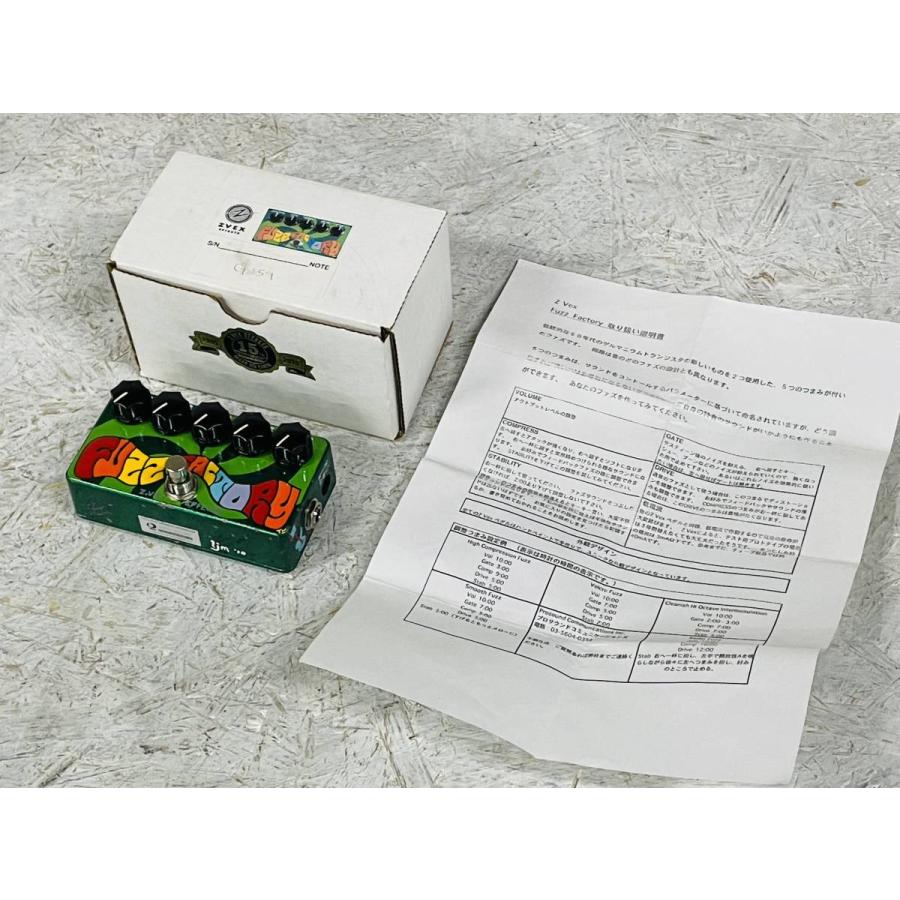 期間限定特価 中古 Z.VEX FUZZ FACTORY Hand Painted (u81900