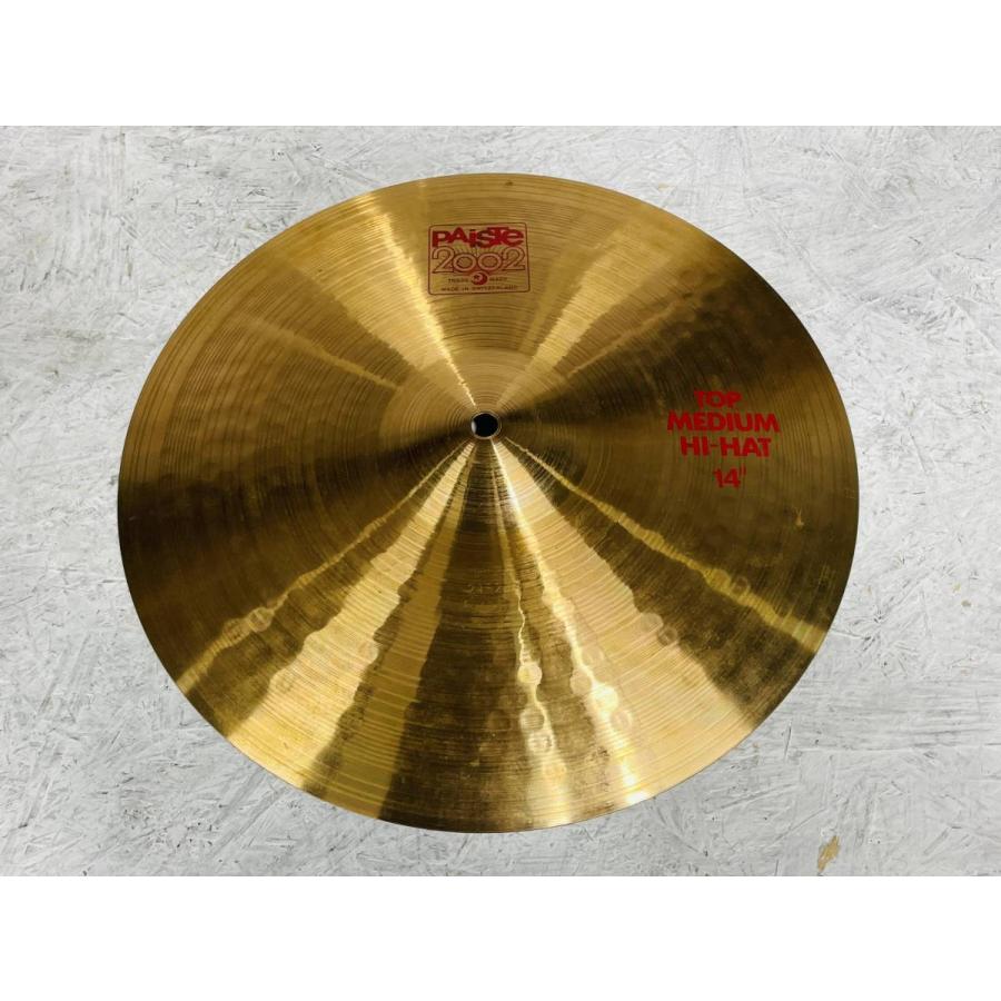 セール特価 中古 PAiSTe 2002 Medium Hi-Hat Pair (u85407)の画像