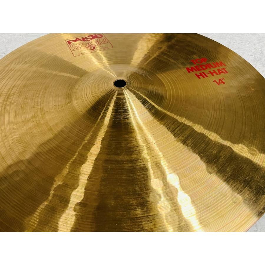 セール特価 中古 PAiSTe 2002 Medium Hi-Hat Pair (u85407)の画像