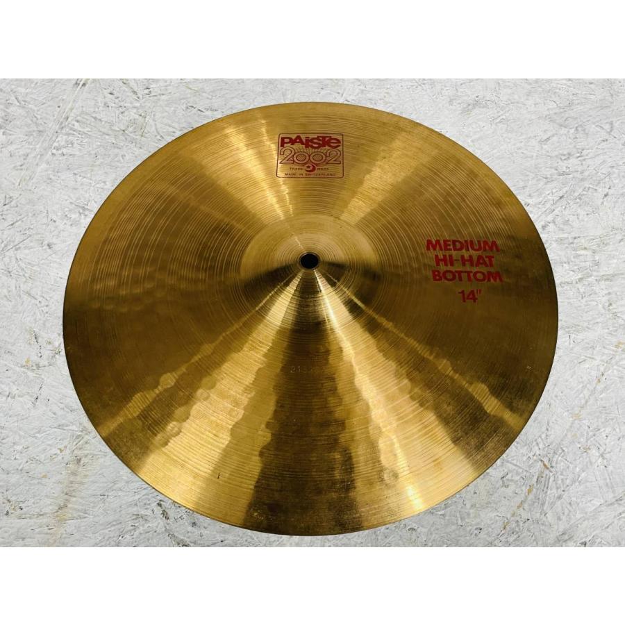 セール特価 中古 PAiSTe 2002 Medium Hi-Hat Pair (u85407)の画像