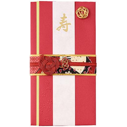 マルアイ（MARUAI） ご祝儀袋 絢 赤 626R 御祝儀 おしゃれ 御祝儀袋 ご