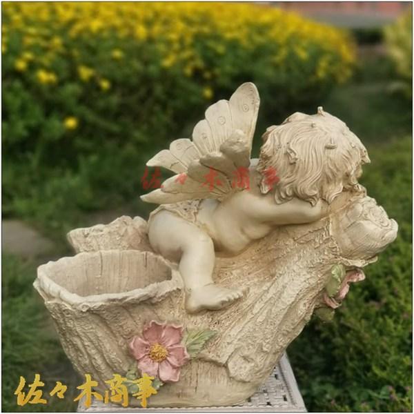 ガーデンオーナメント植木鉢 天使 置物 ガーデニング 雑貨 ガーデンオーナメント植木鉢 天使 置物 ガーデニング 雑貨