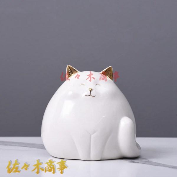 猫 置物 インテリアオブジェ ネコ 雑貨 陶器 置き物 ねこ 猫 置物 インテリアオブジェ ネコ 雑貨 陶器 置き物 ねこ