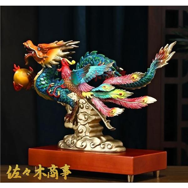 鳳龍図 龍の置物 鳳凰 置物 風水グッズ 部屋装飾品 店舗装飾品 鳳龍図 龍の置物 鳳凰 置物 風水グッズ 部屋装飾品 店舗装飾品