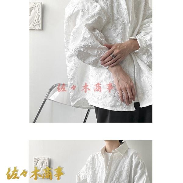 JCAESAR STUDIO リバーシブル エンボス加工 柄シャツ 2WAY】リバーシブル シャツ / JOSEPH ABBOUD | ファッション通販