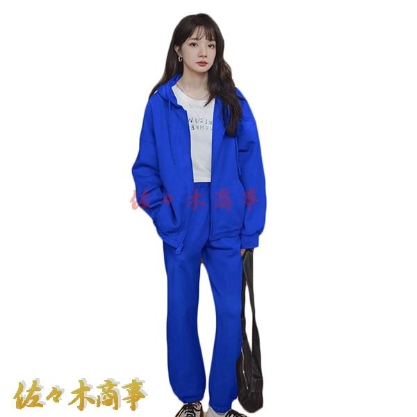レディース 上下セット 2点 パーカー ロングパンツ トレーナー スポーツウェア 無地 シンプル 柔らかい 春秋服 ジップアップ ゆったり