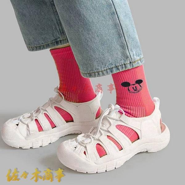 超安い品質 レディース サンダル シースルー 厚底 滑り止め 疲れない スニーカー風 個性的 かわいい 軽便 カジュアル スポーツサンダル フラット ミュール カラー ブラック Www Digitalsignagerds Com