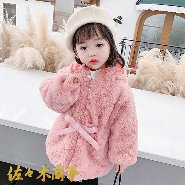 アウター キッズ 女の子 ガールズ ボアコート 耳付き フード付き パーカー もこもこ ジャケット ボアブルゾン 厚手 ポンチョ 防寒 |  | 03