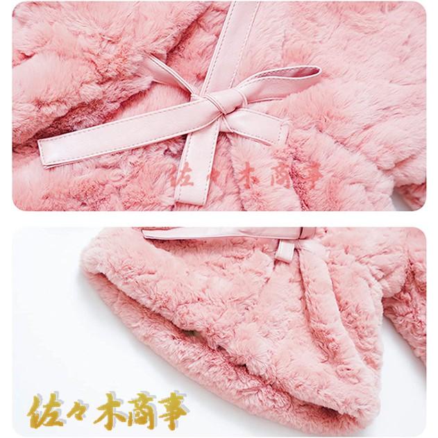 アウター キッズ 女の子 ガールズ ボアコート 耳付き フード付き パーカー もこもこ ジャケット ボアブルゾン 厚手 ポンチョ 防寒 |  | 06