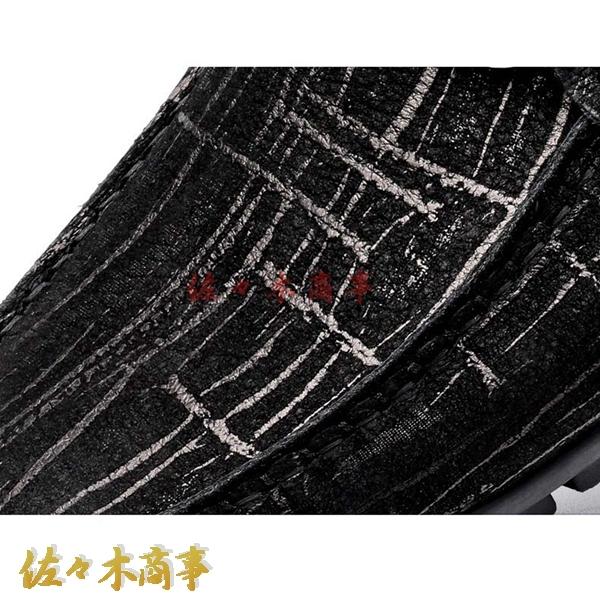 【ドライビングシューズ】最終セール！ビットタイプ スリッパ メンズ ドライビングシューズ ワニ柄 大きいサイズ カカト無し 軽い ファッション 立ち仕事 スリッポン ブラック BOA 子供靴